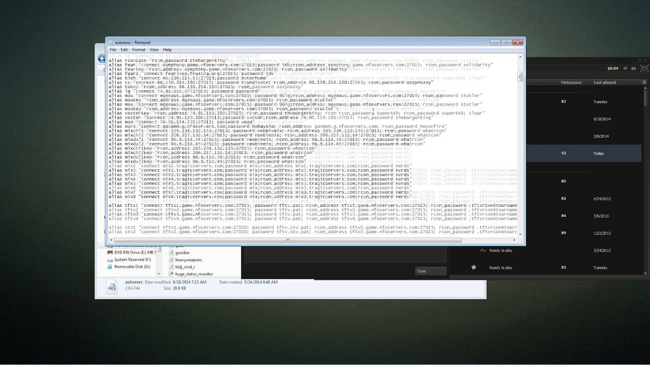 TF2 Config Walkthrough