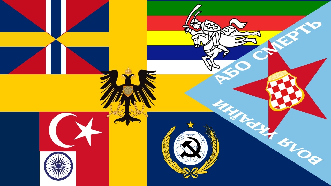World Flag Animation but its the 20th Century (1901-2000)