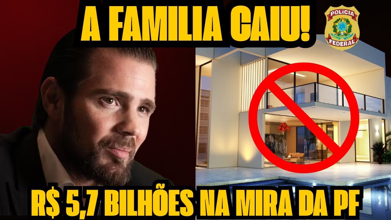 A CASA CAIU PF Bloqueia R$ 5,7 Bilhões e a Família do Banqueiro entra na Mira!