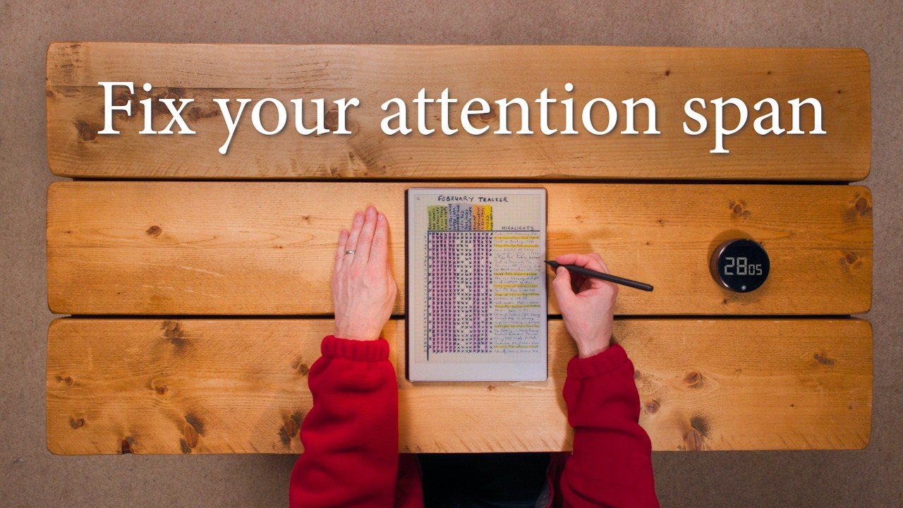 35 ways to fix your attention span