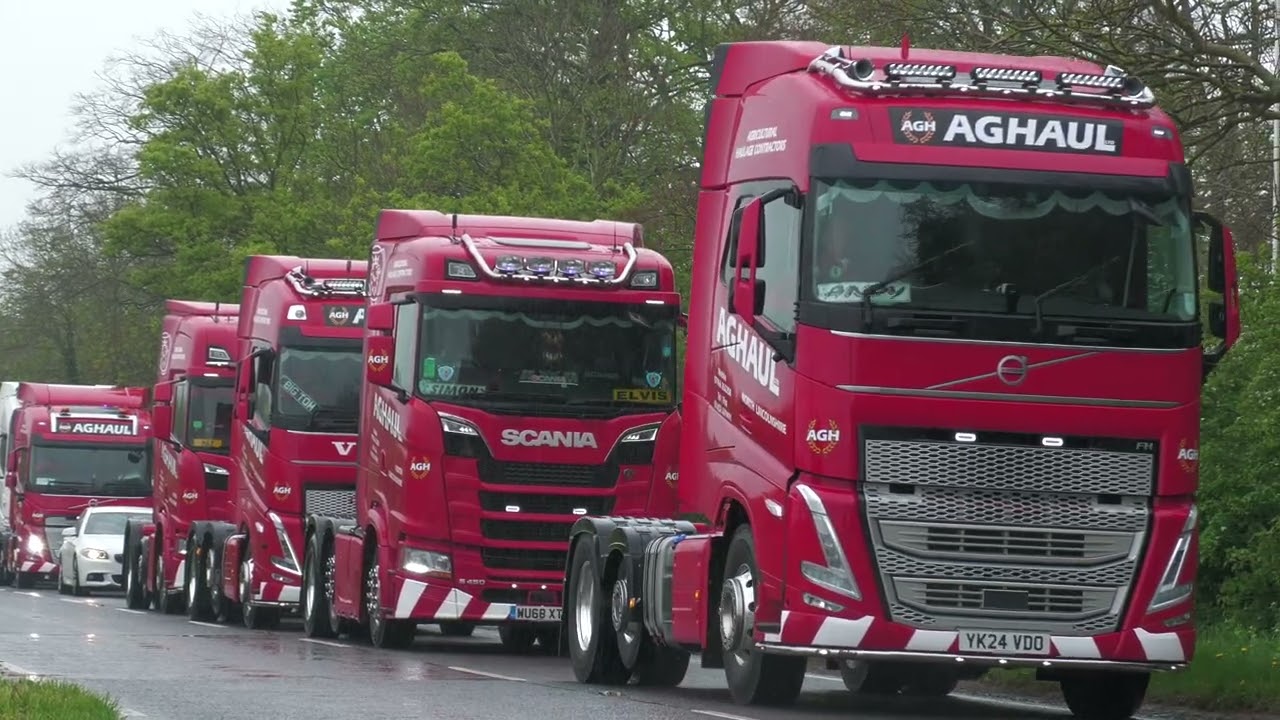 🤙 TruckFest 🇬🇧 Lincoln 2024 🇬🇧 | Trucks Convoy | Trucks arrivals
