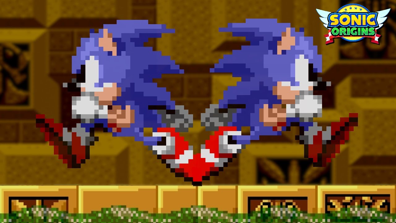 Sonic Origins 1 Mirror Mode 100% Playthrough (No Damage)