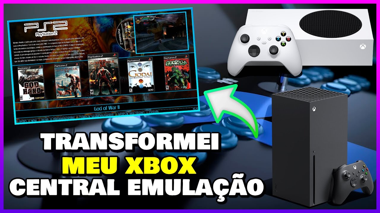 TRANSFORME SEU XBOX ONE SERIES S/X EM UMA CENTRAL DE EMULAÇÃO !!!