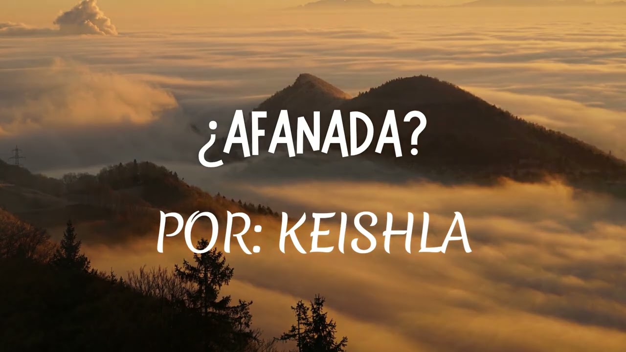 ¿Afanada? 