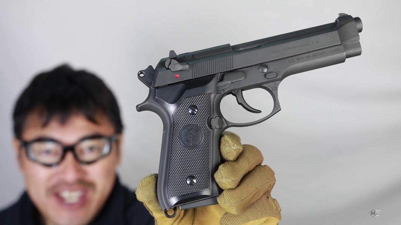 KJWORKS  M9 ガスブローバック マック堺 エアガン開封レビュー