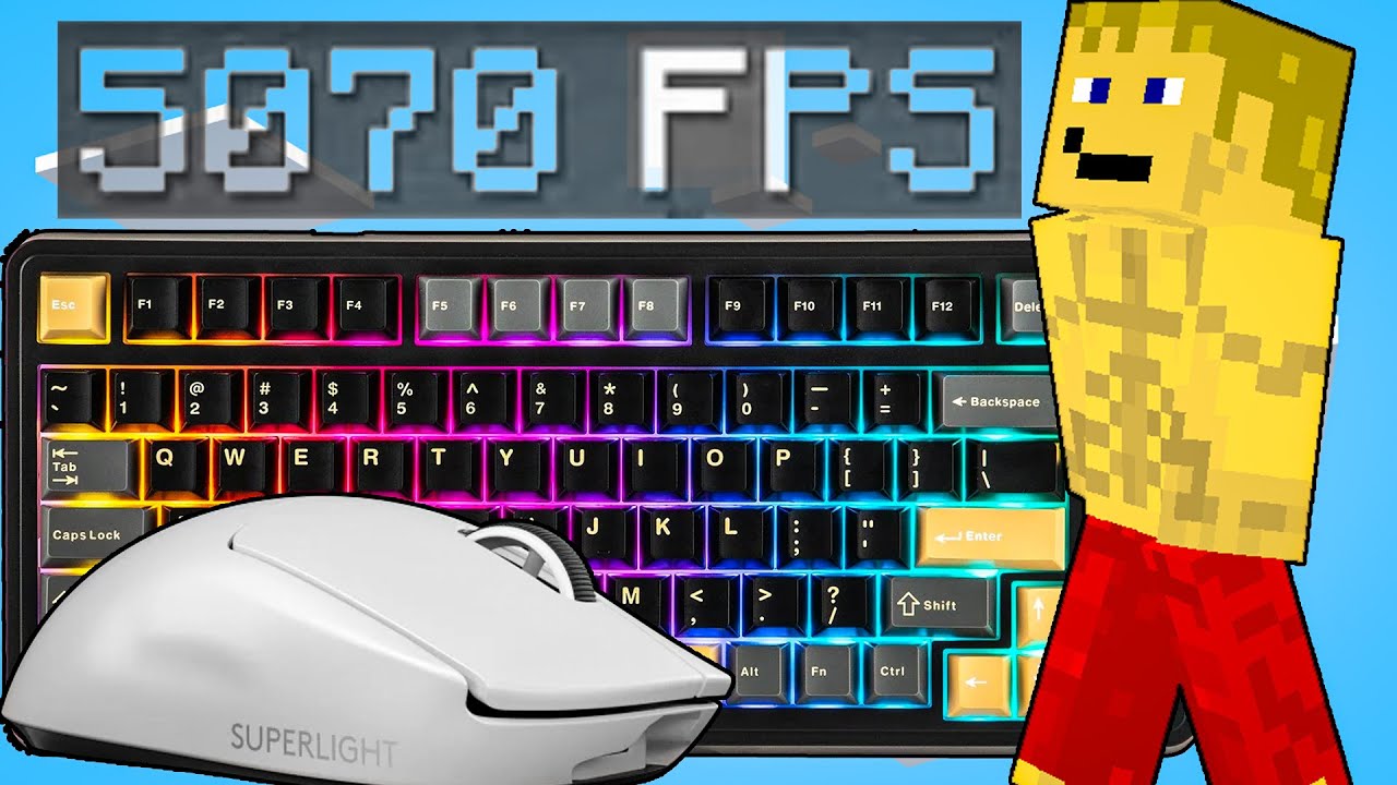 SkyWars ASMR – Super Smooth PvP | Keyboard & Mouse Sounds
