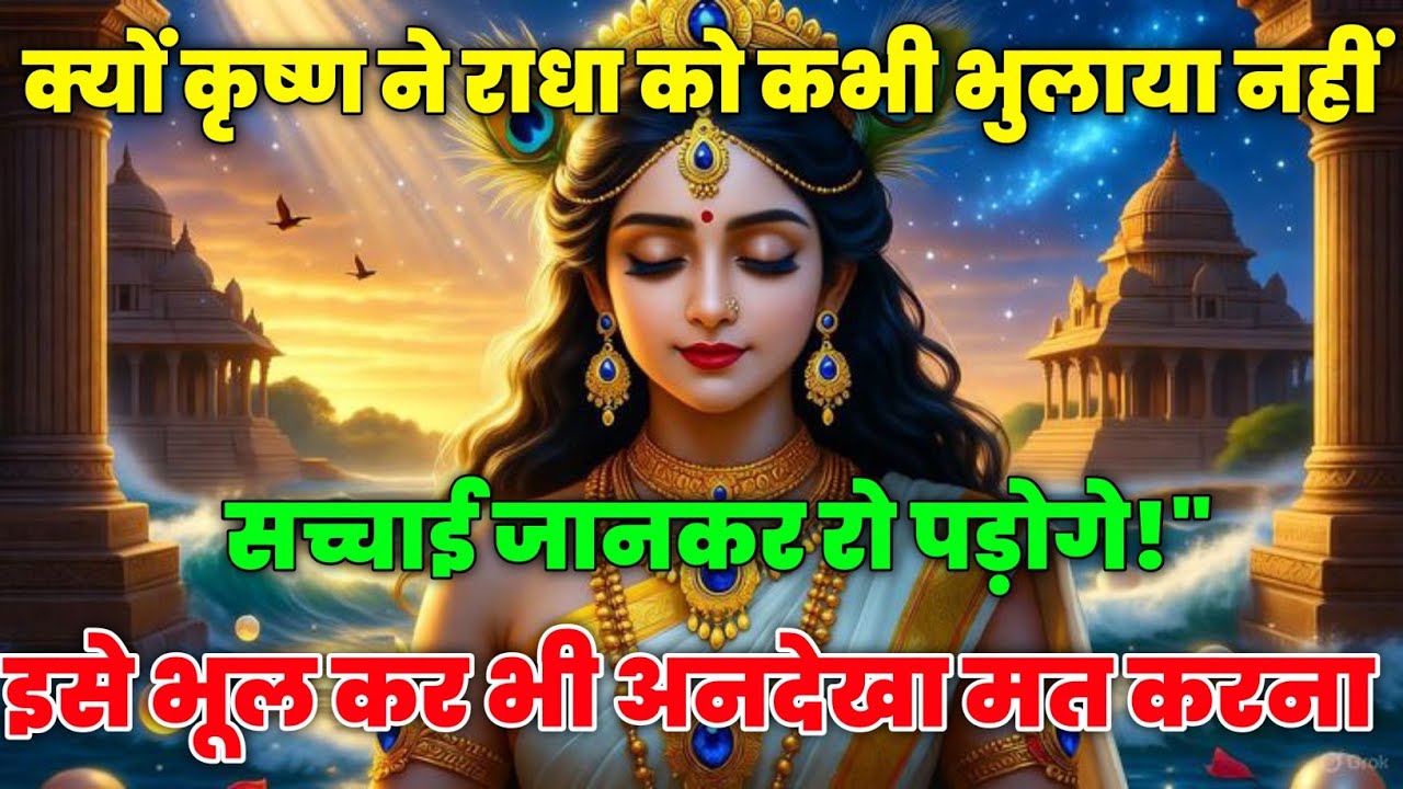 राधा रानी मुस्कुराईं… क्योंकि कृष्ण ने तुम्हारा भाग्य @Radharani-ka-ashirwad #maa #motivation