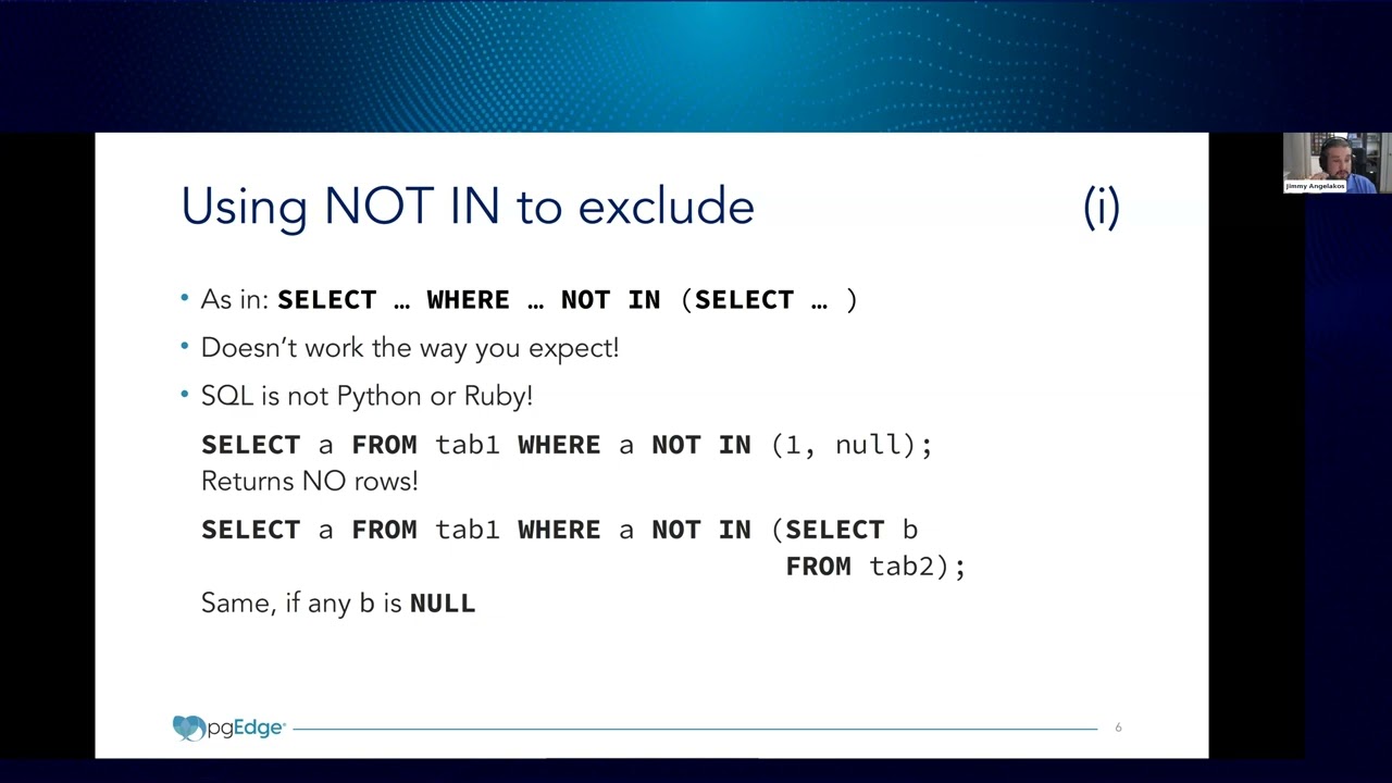 Don't Do This! Learn from common PostgreSQL mistakes before you make them!