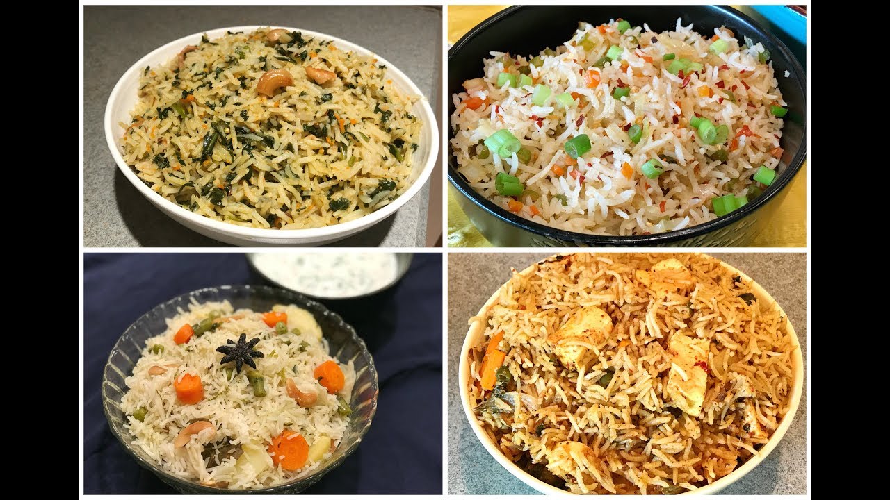 InstantPot Indian Veg Rice Recipes | Quick and Easy Rice Recipes | One pot meal | Lunch box recipes