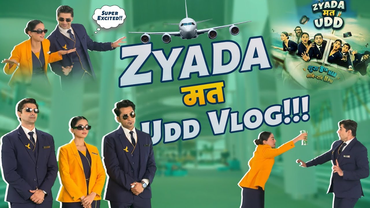 Zyada मत Udd Vlog | Life & New show update ✈️ @HELLY SHAH