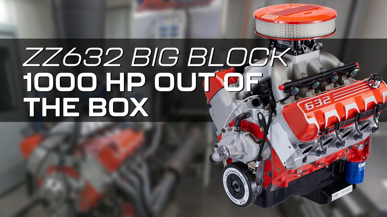ZZ632/1000HP - Dyno Pull on 93 Octane Pump Gas