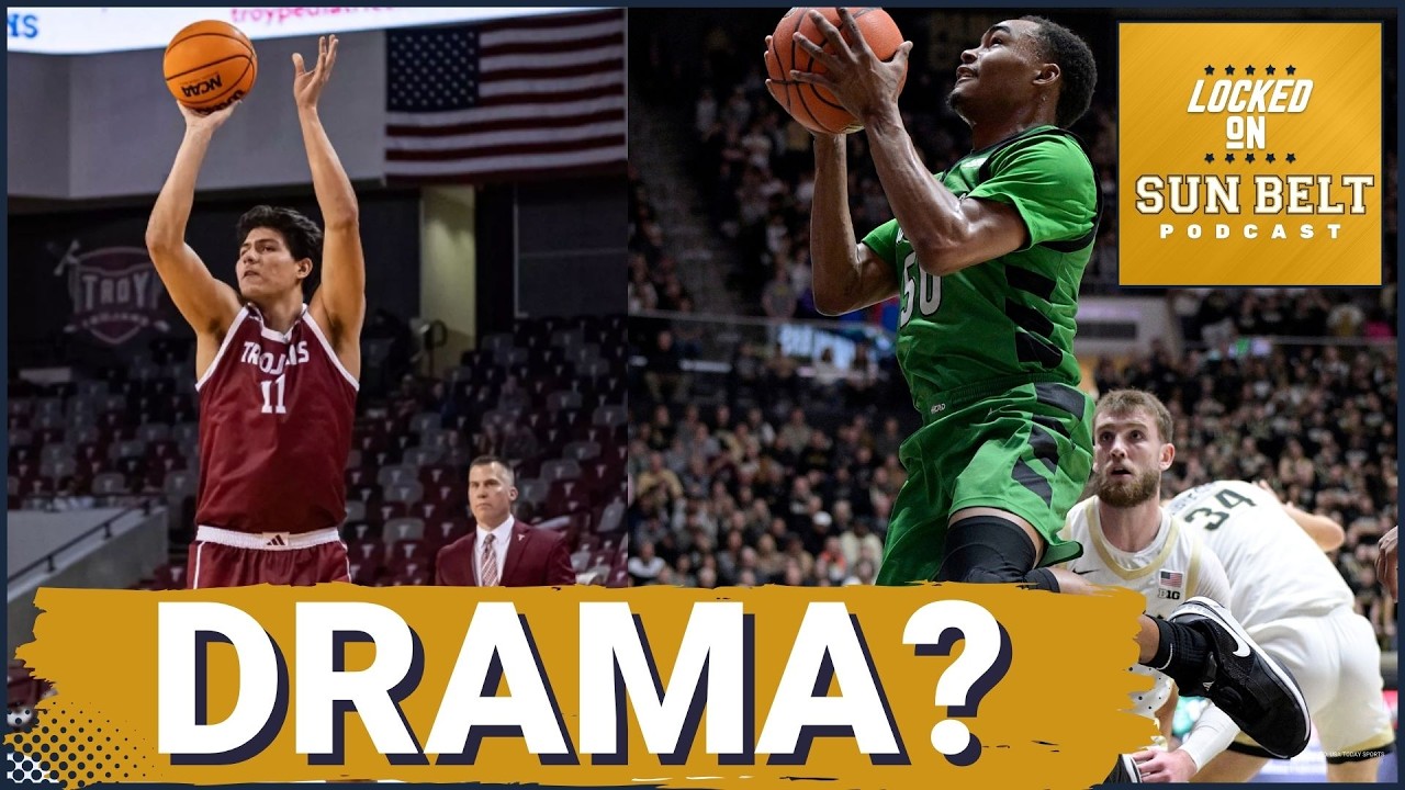 DRAMA: Will the favorites, Troy or Marshall, BATTLE for the Sun Belt Crown? | Or Upsets Brewing?