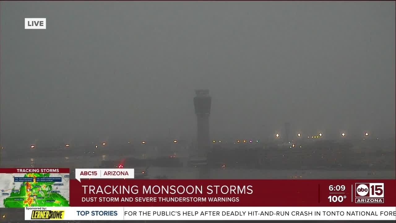 Monsoon storms leave heavy rain and lightning damage in the Valley