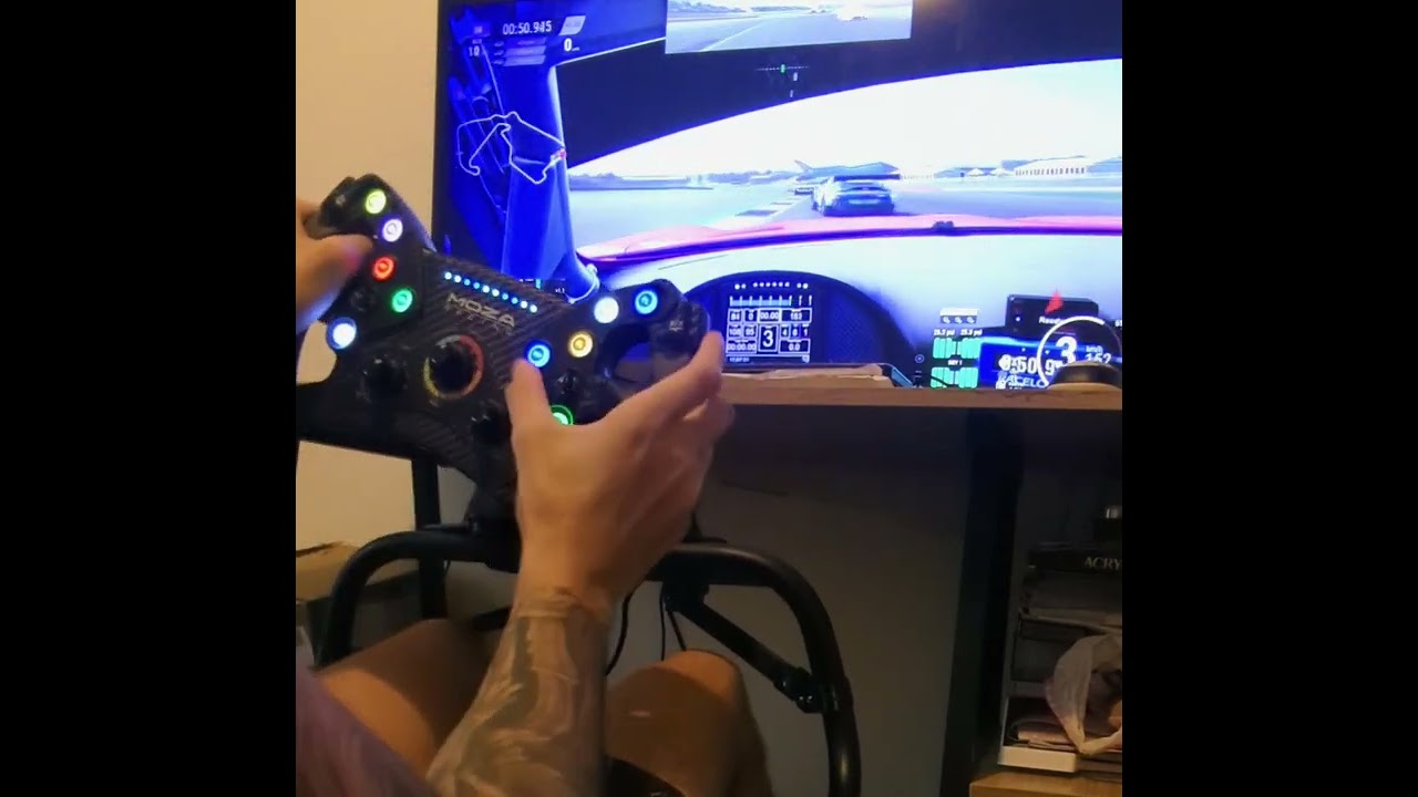 MOZA R9 v2 testing on ACC