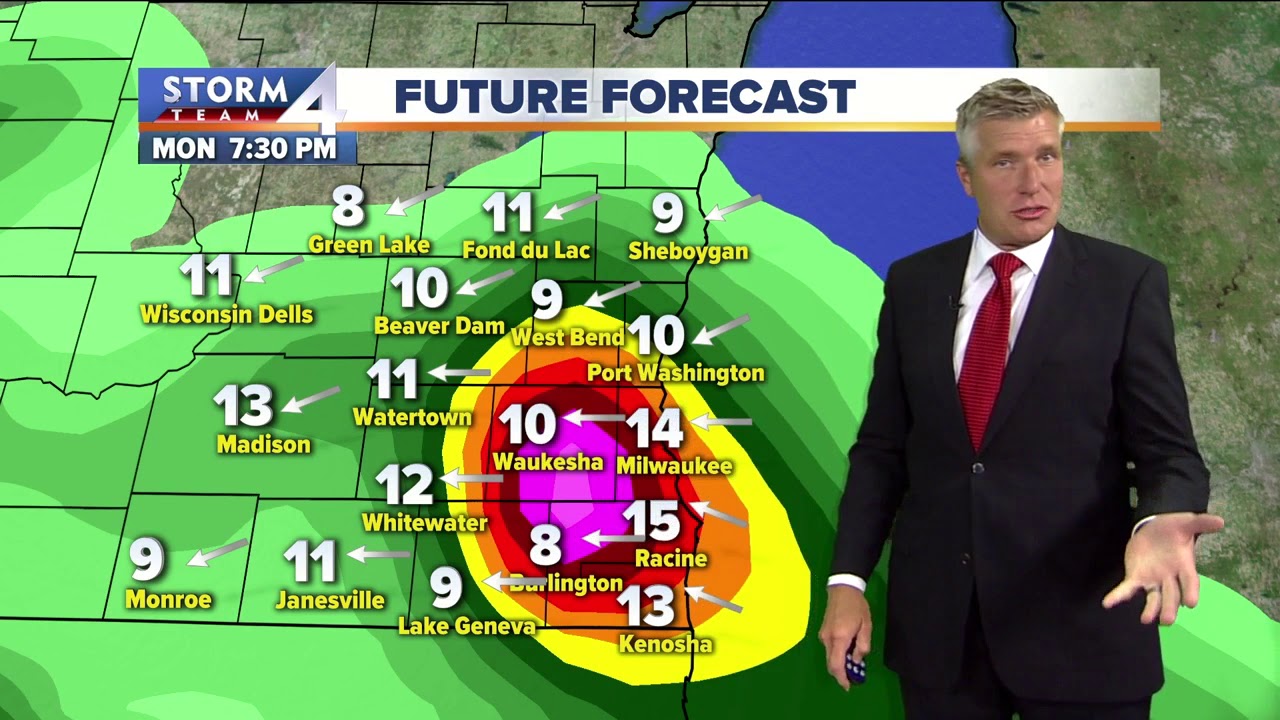 Meteorologist Brian Gotter's Sunday evening Storm Team 4cast