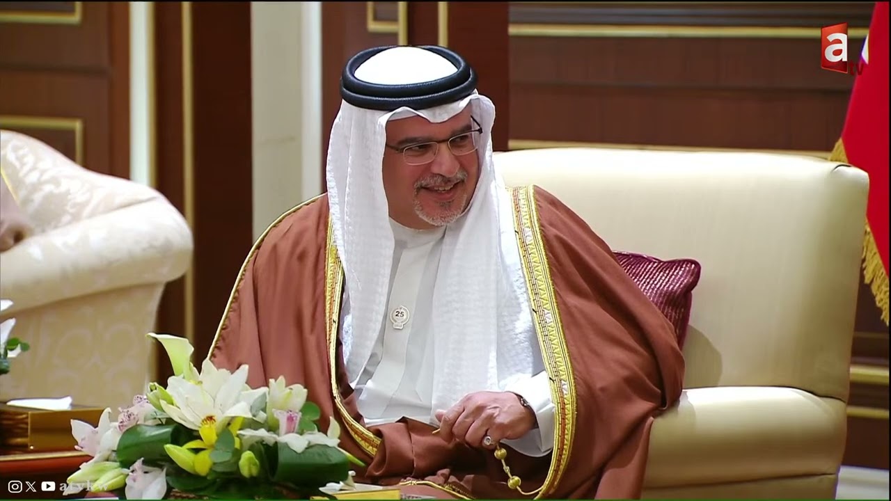 صاحب السمو أمير البلاد الشيخ مشعل الأحمد الجابر الصباح  يستقبل وفد ممكلة البحرين