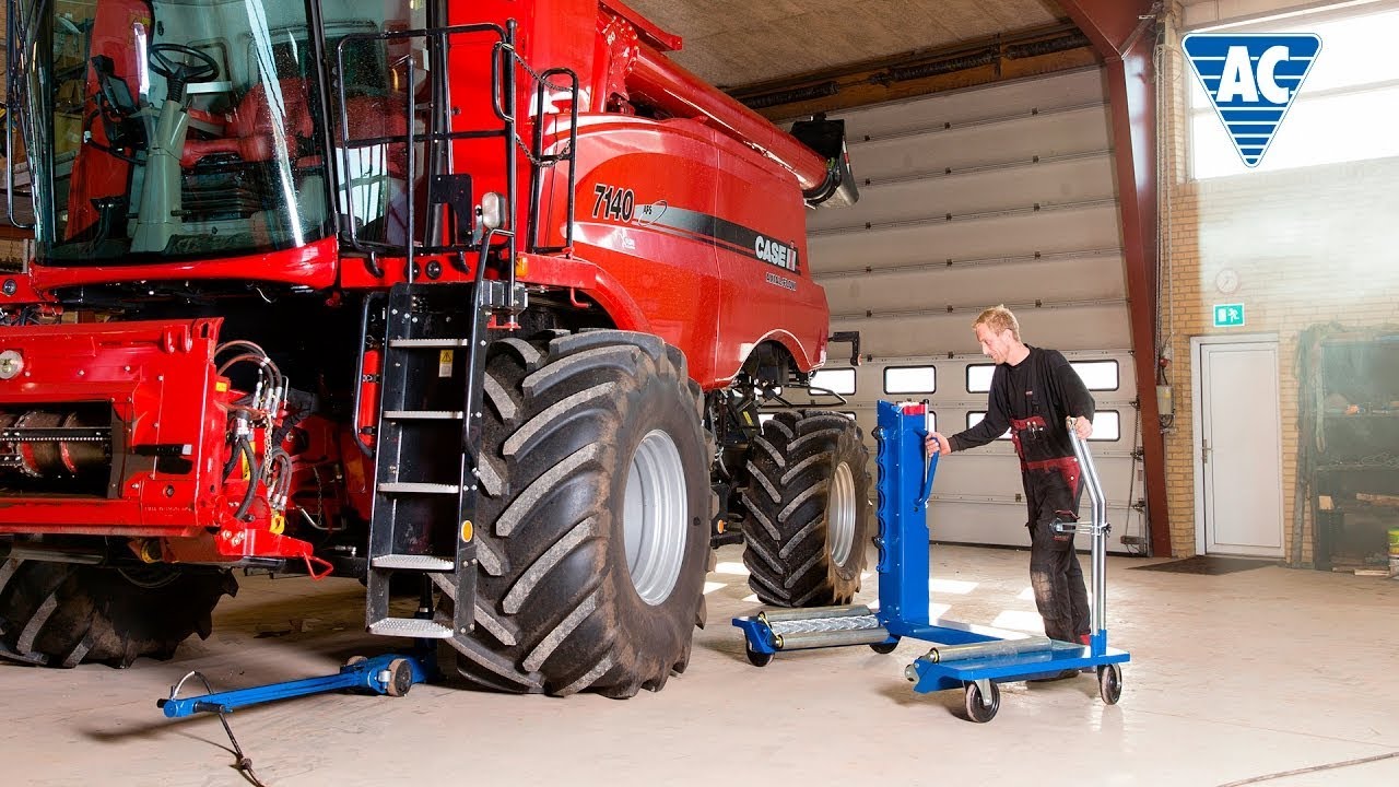 Unique tyre handling by one person only - WT1500NT