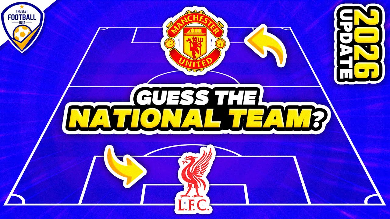 GUESS THE NATIONAL TEAM BY STRIKER AND GOALKEEPER - SEASON 2025/2026 | FOOTBALL QUIZ 2026