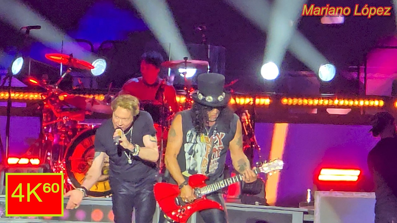 4K⁶⁰ - 👉 Guns N' Roses - You Could Be Mine (Argentina 2025)