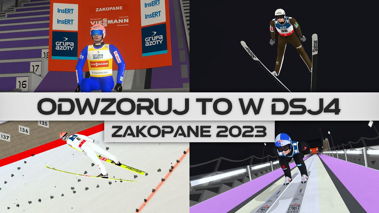 Odwzoruj to w dsj4 #50 Zakopane 2023 Cały konkurs indywidualny - 15.01.2023 [Ostatnie Odwzorowanie]