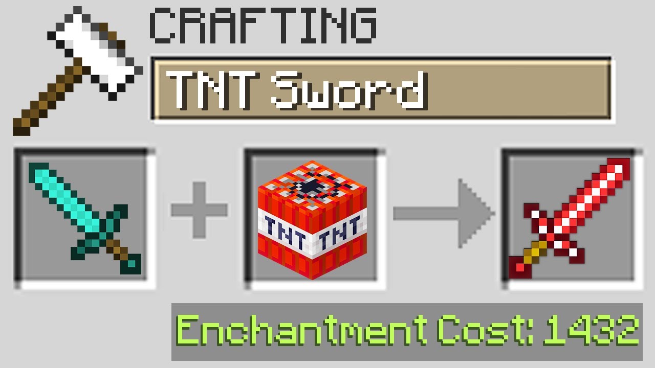 Minecraft UHC but you can craft with ANY ITEM in the game...