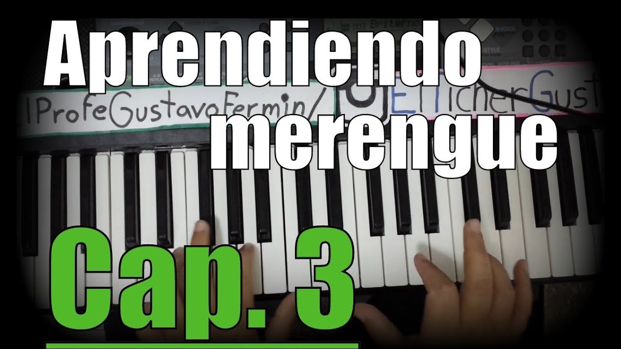 Patrón de merengue #3. Merengue TUTORIALES