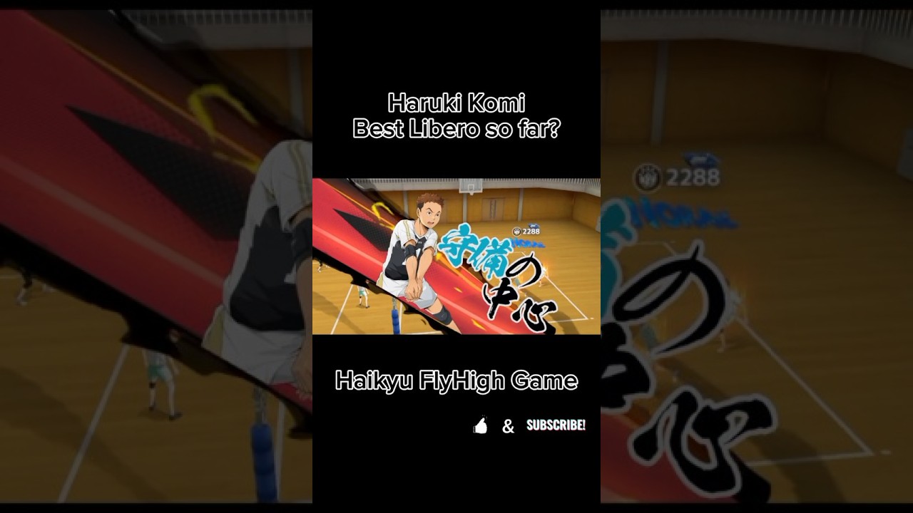 Haruki Komi Fukurodani #haikyu #haikyuflyhigh #anime #volleyball #haikyuu #ハイキュー