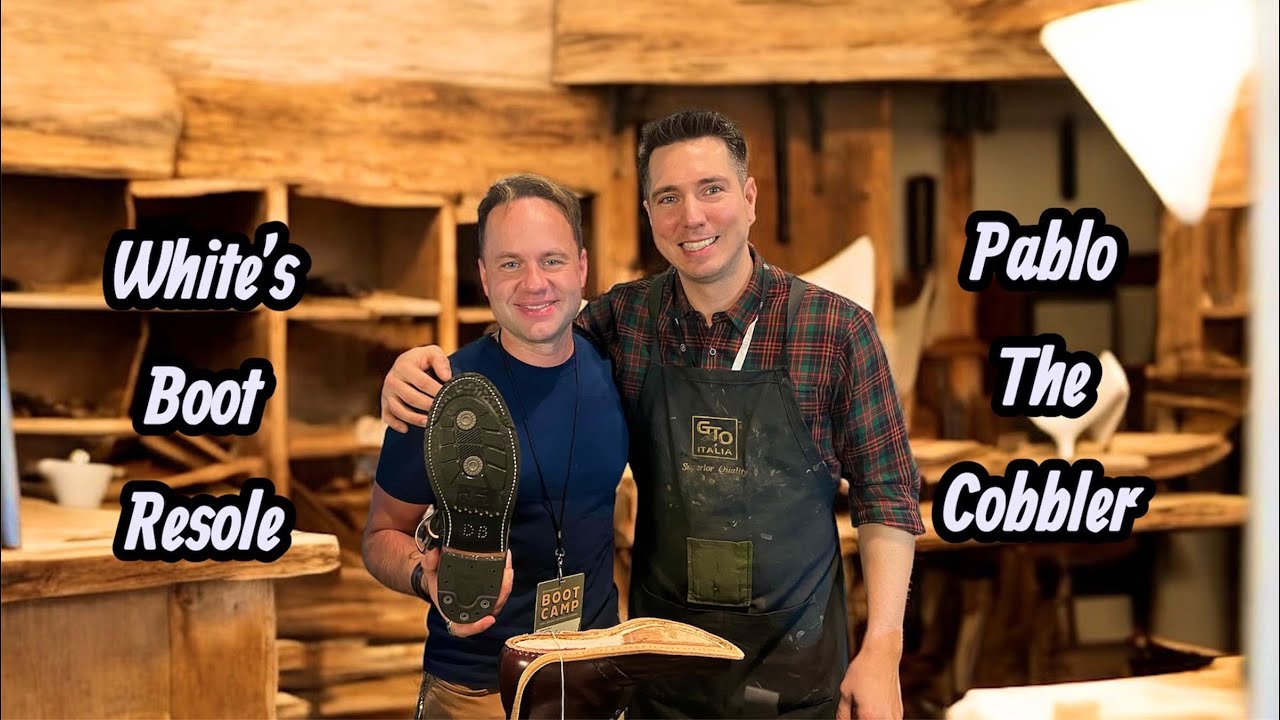 White’s Boot RESOLE от Пабло Сапожника и Stitchdown Bootcamp 2025 RECAP