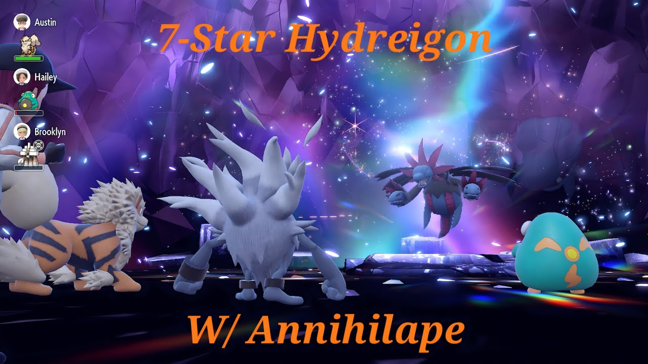 7 Star Hydreigon / Solo Build With Annihilape / STRAT IN DESCRIPTION