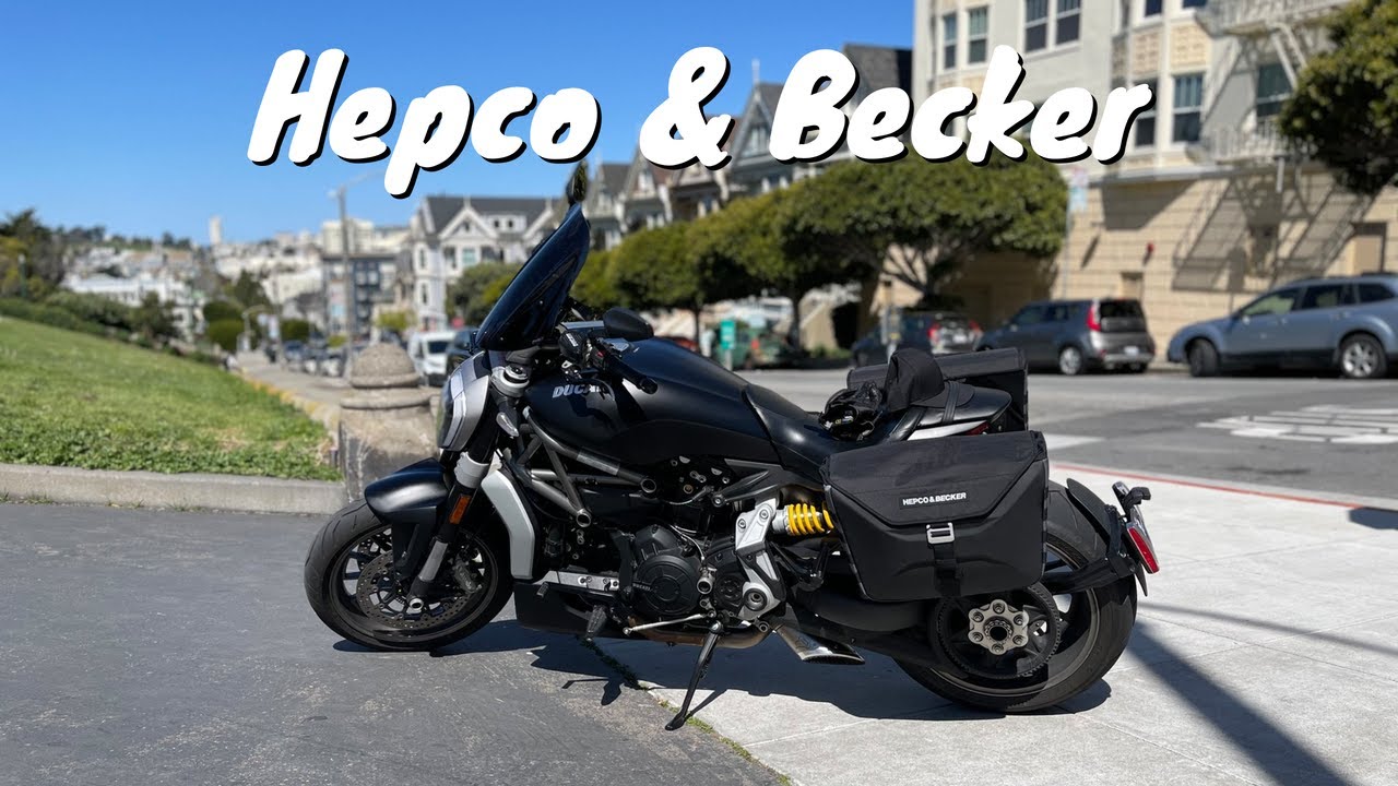 DUCATI XDIAVEL HEPCO & BECKER XTRAVEL C-BOW SIDE BAGS
