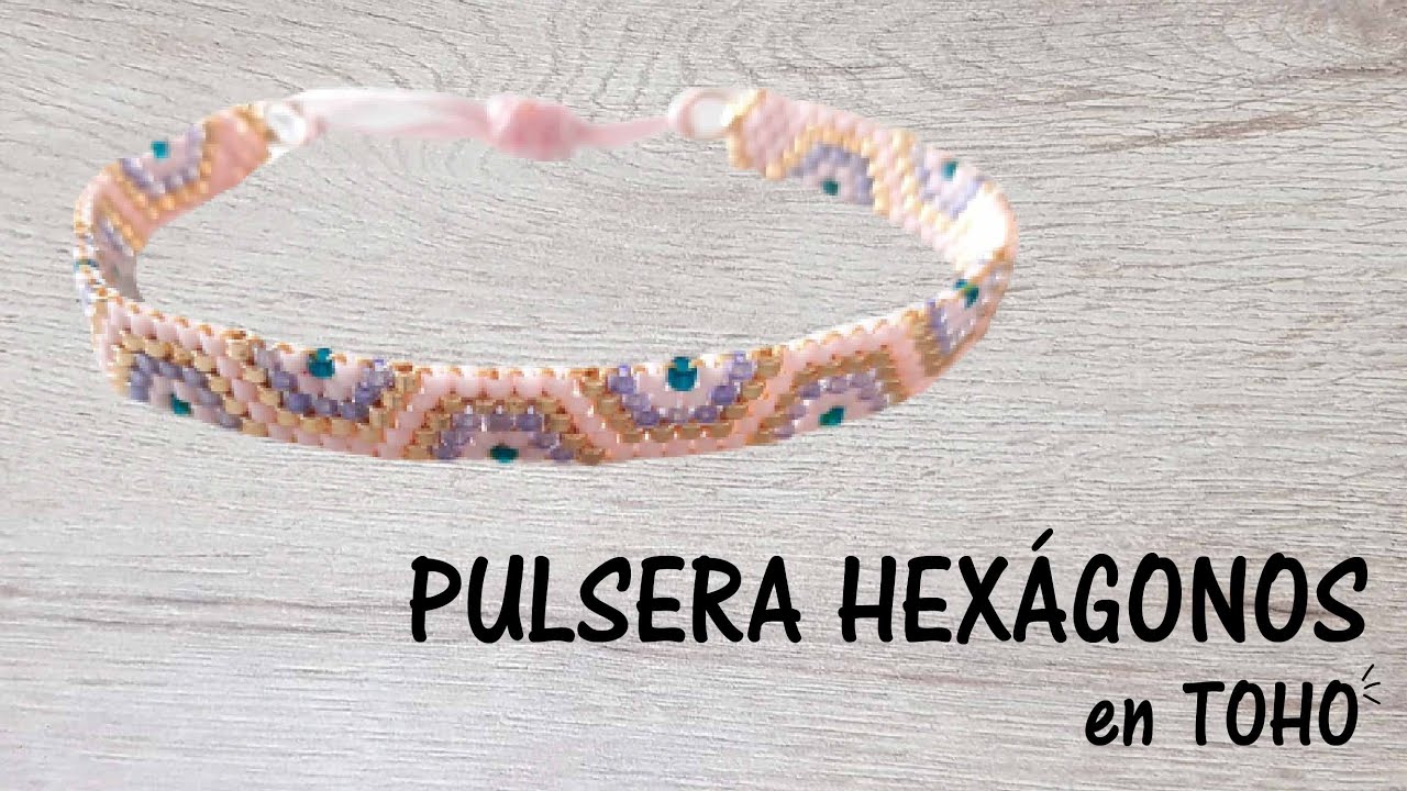 Tutorial pulsera en Toho 🎄 / DIY / MUY FÁCIL