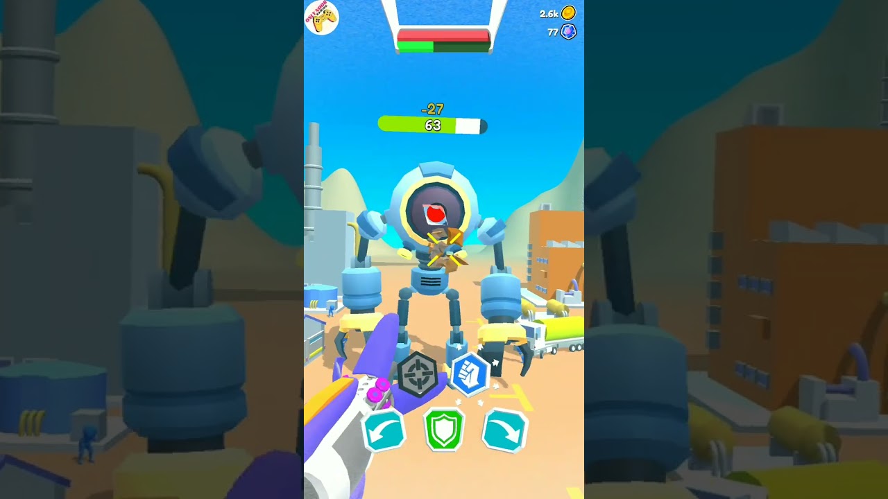 Mechangelion - Robot Fighting Level 22 (Android, iOS) #shorts #MechangelionRobot Fighting