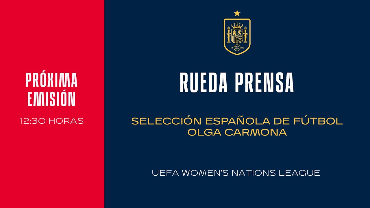 🚨EN DIRECTO🚨Rueda de prensa Selección Española de Fútbol. Olga Carmona  | 🔴 SEFUTBOL