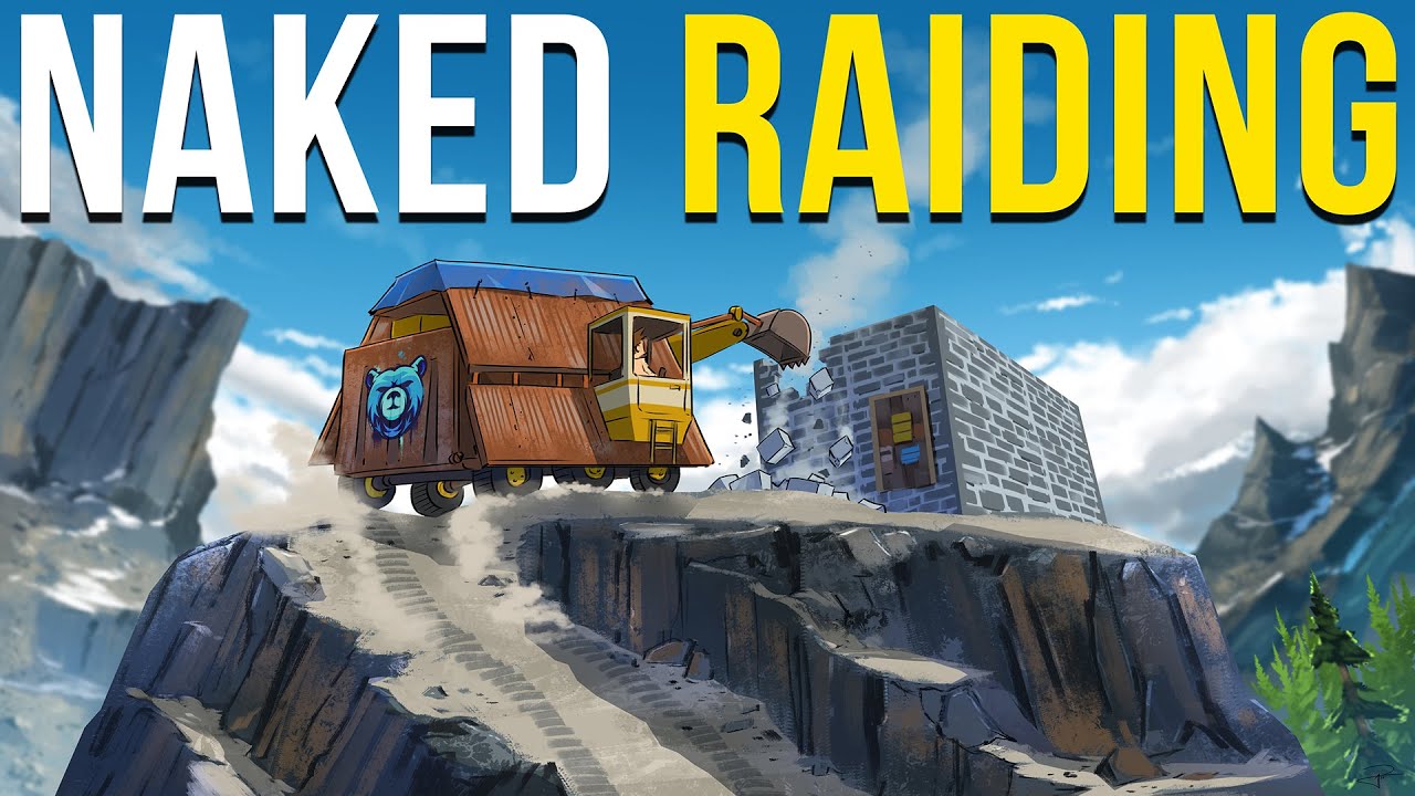 RAIDING with a BATTERING RAM off SPAWN - Rust (Duo Survival)