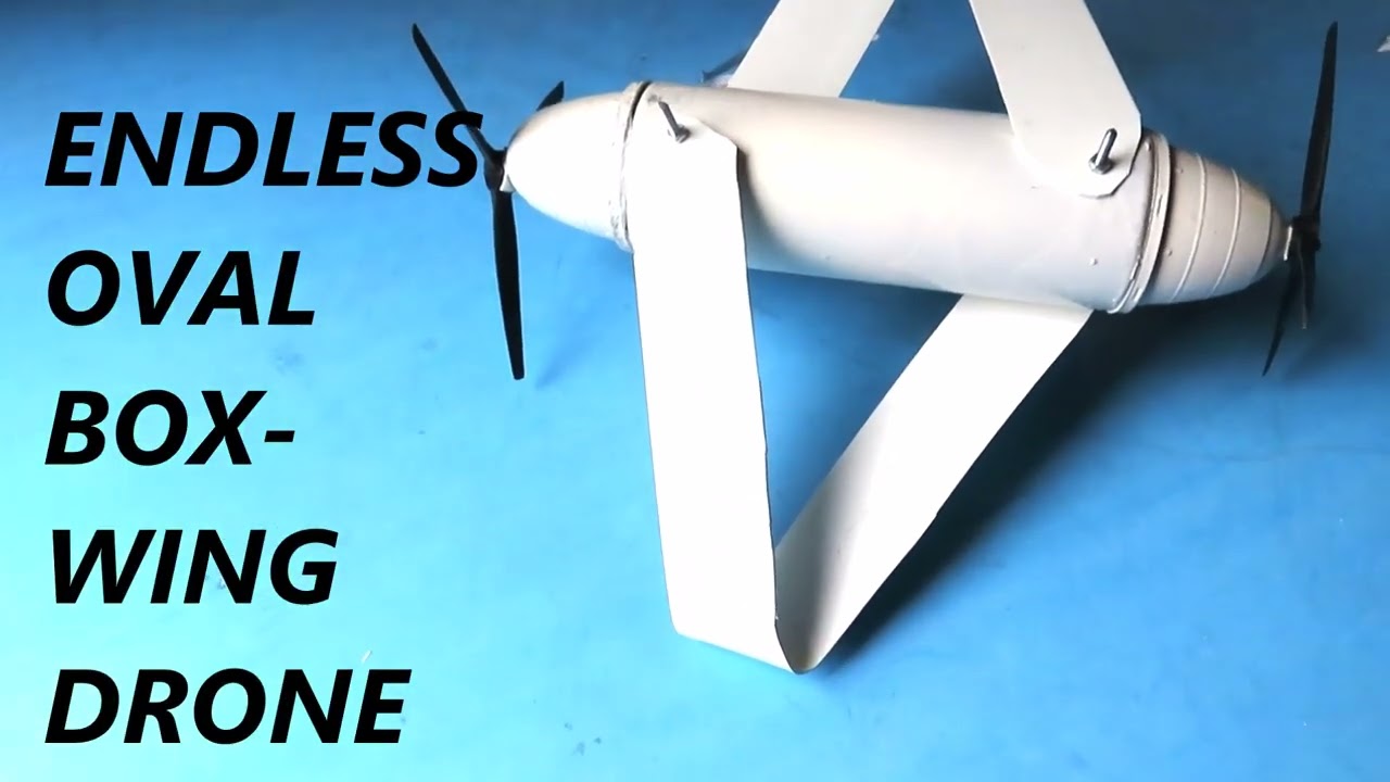 FIRST EVER Swept oval endless box-wing UAV