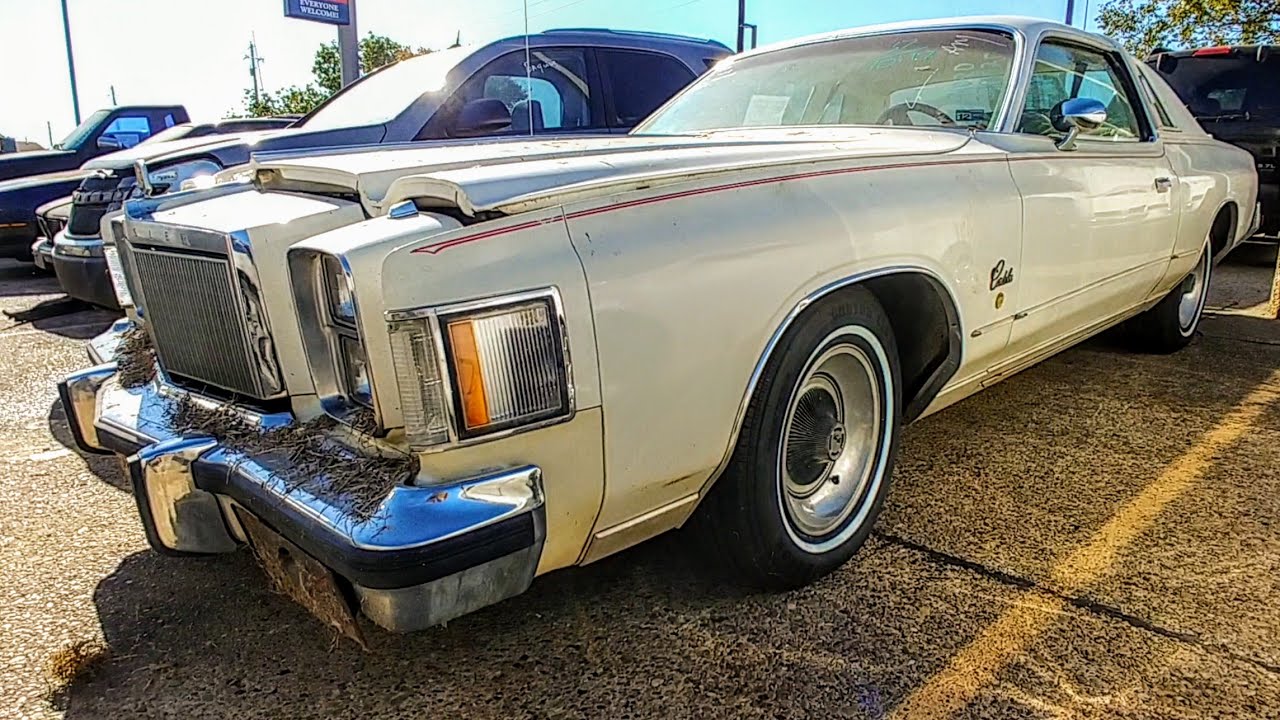 Rare Mopar Survivor 1978 Chrysler Cordoba Auction Find