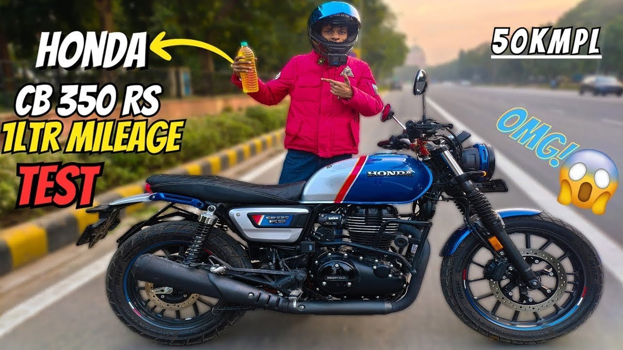 Honda CB350RS: A Real-World Mileage Test