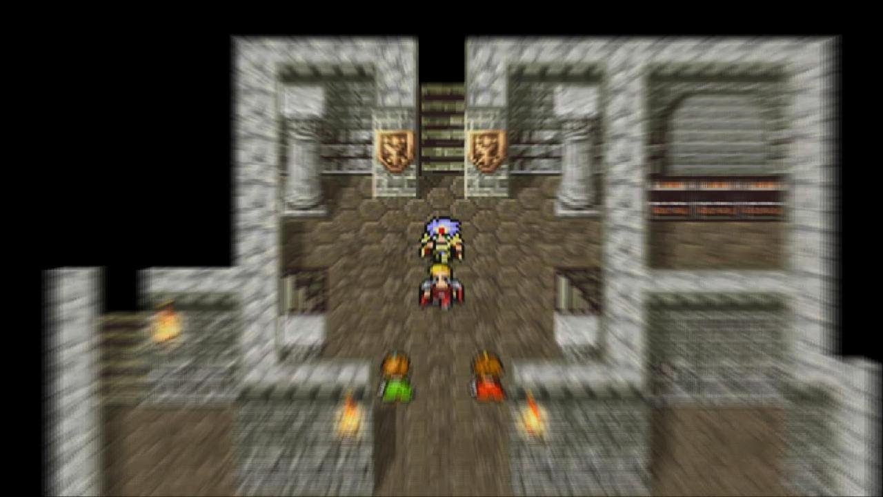 FINAL FANTASY IV Pixel Remaster - Fighting Baigan and Cagnazzo