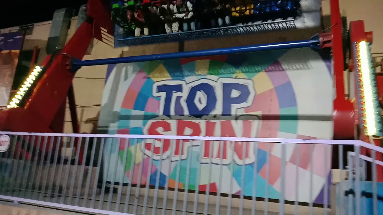 Top spin ride in fortress stadium Lahore