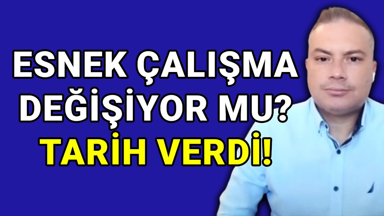 Uzman isim tarih verdi: Esnek çalışma değişiyor mu?