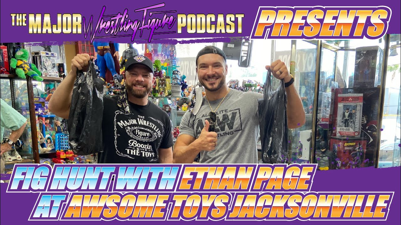 Fig Hunt with Ethan Page at Awesome Toys