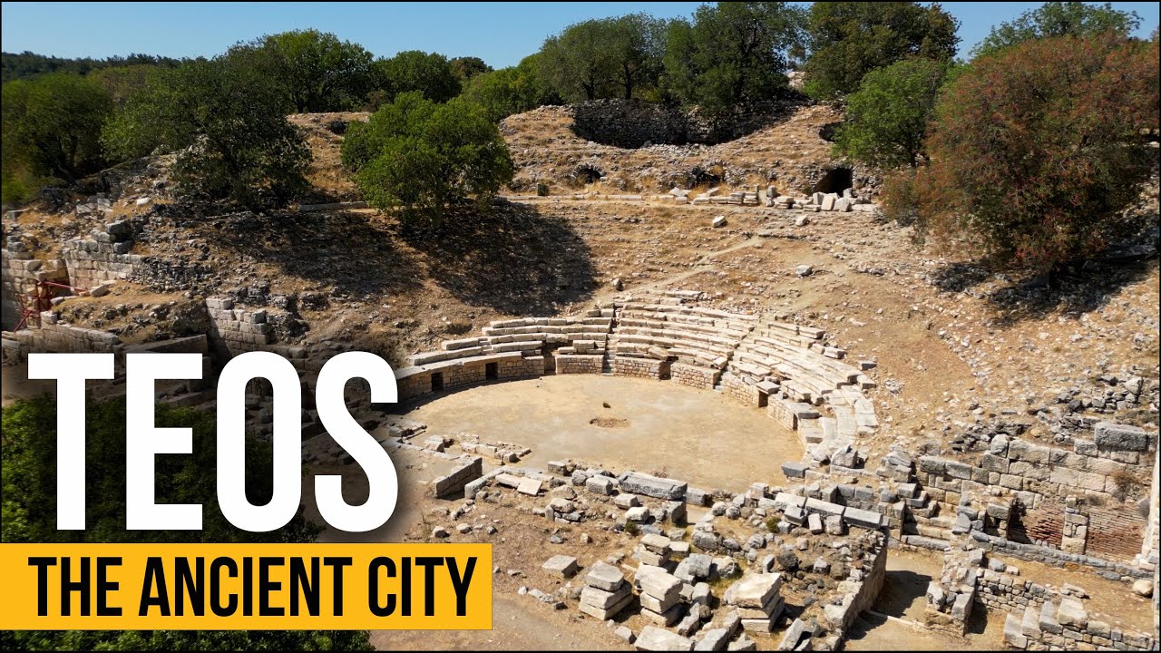 The Ancient city of Teos. Izmir, Turkey 2024