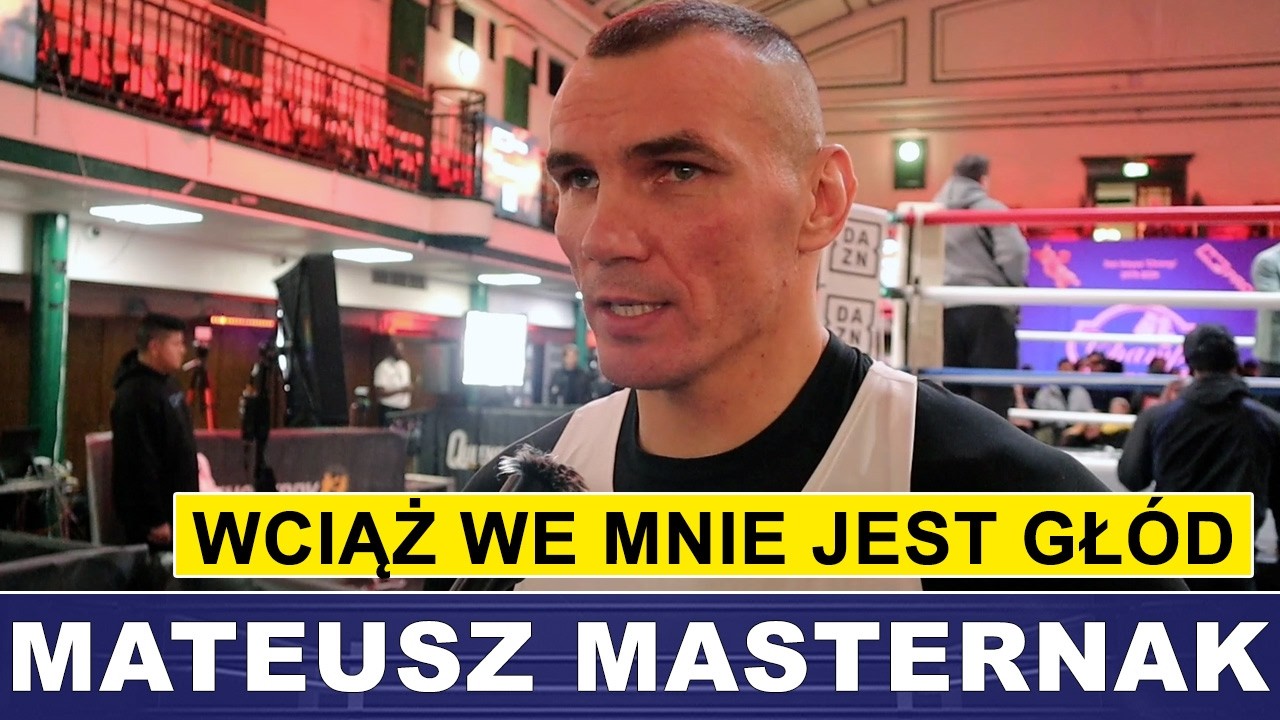 MASTERNAK: CZUJĘ GŁ&Oacute;D, JESTEM W SWOIM PRIME