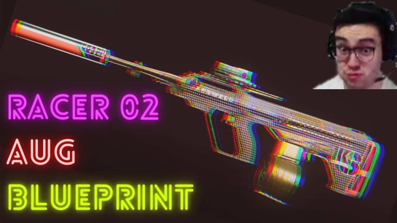 Racer 02 - Super Charged Reactive AUG Blueprint with Mastery Camos