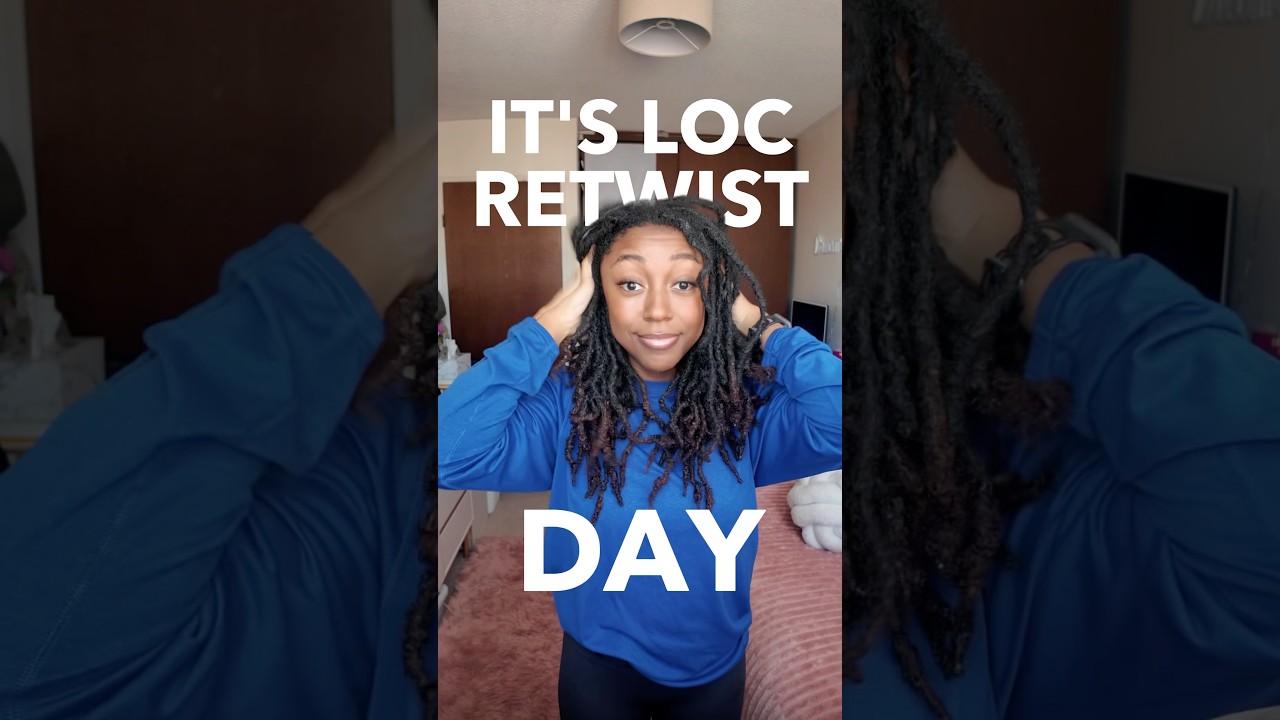 Loc Retwist & Wash Day | My 4 Year Loc Journey Update