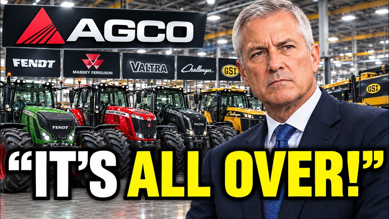 AGCO СОТРЯСАЕТ всю тракторную индустрию своим последним заявлением!