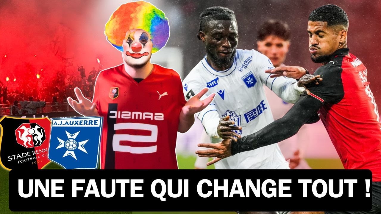 BUT GAG & P&Eacute;NALTY G&Eacute;N&Eacute;REUX QUI CHANGE LE MATCH ? RENNES ET AUXERRE SE NEUTRALISENT ! (Vlog )