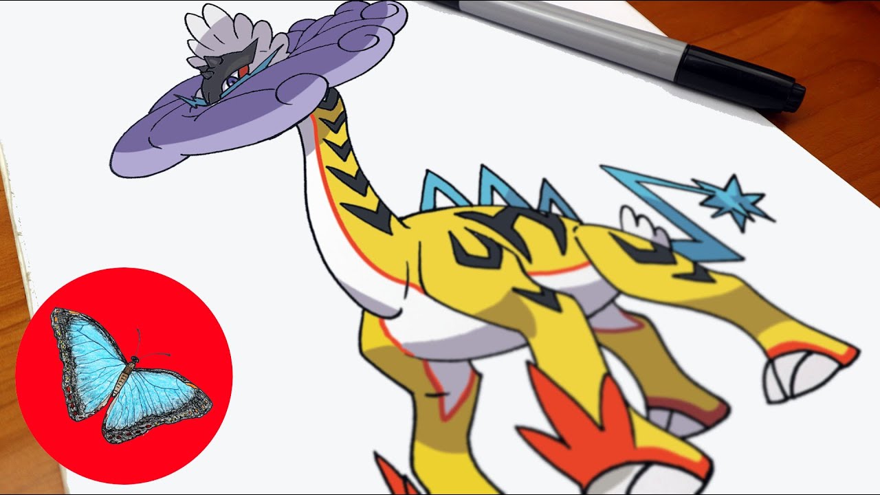 How To Draw Pokemon - Raging Bolt