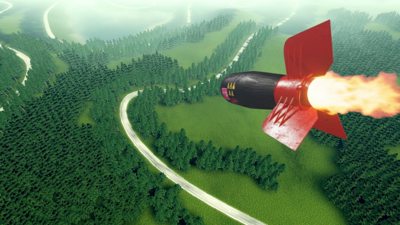 Garry's Mod Throwing NUCLEAR  Bombs at Jungle