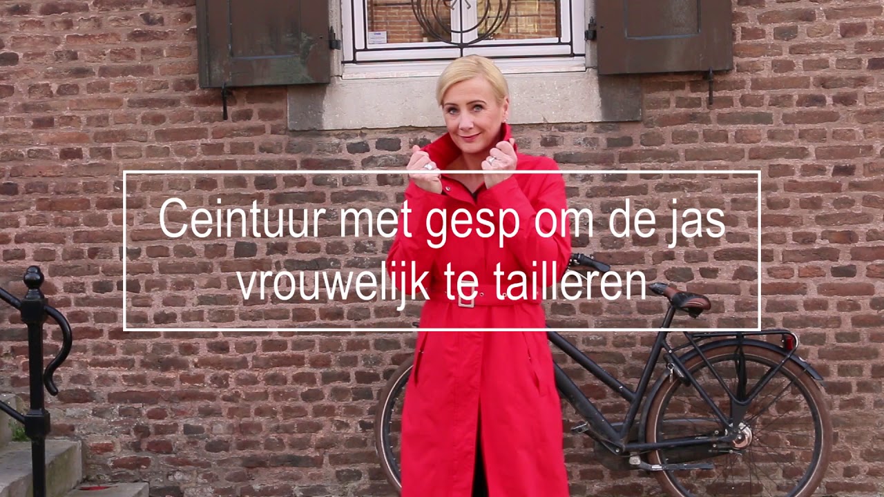 Lange regenjas dames van Happy Rainy Days | Love for Rain